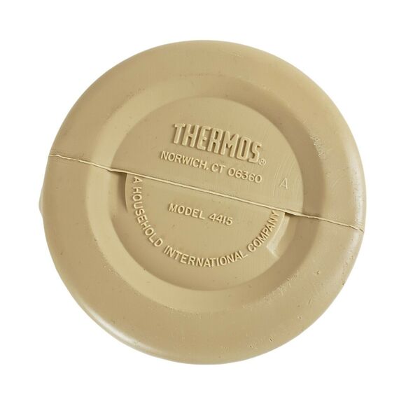 Vintage THERMOS Unbreakables 4415 Container Mug w/ Handle CLEAN Holds 2 Soda Can - Picture 4 of 9